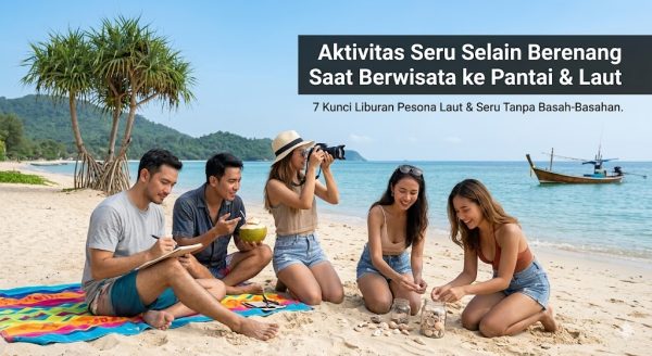 7 Aktivitas Seru Selain Berenang di Pantai & Laut