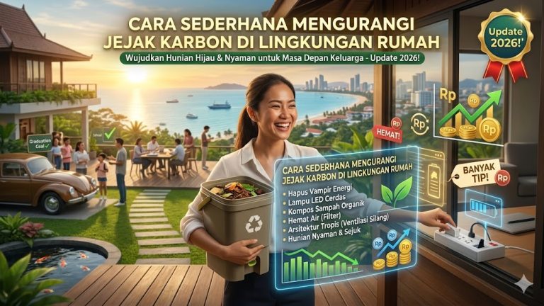 Cara Sederhana Mengurangi Jejak Karbon di Lingkungan Rumah