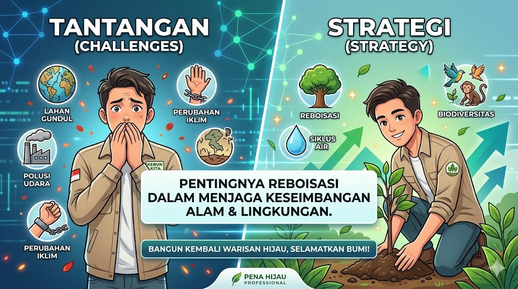 Pentingnya Reboisasi dalam Menjaga Keseimbangan Alam & Lingkungan