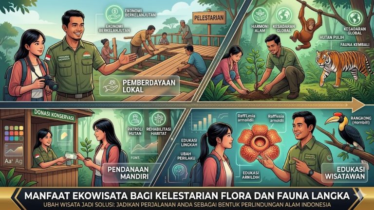 Manfaat Ekowisata bagi Kelestarian Flora dan Fauna Langka