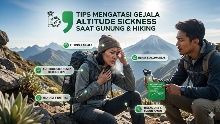 Tips Mengatasi Gejala Altitude Sickness Saat Gunung & Hiking